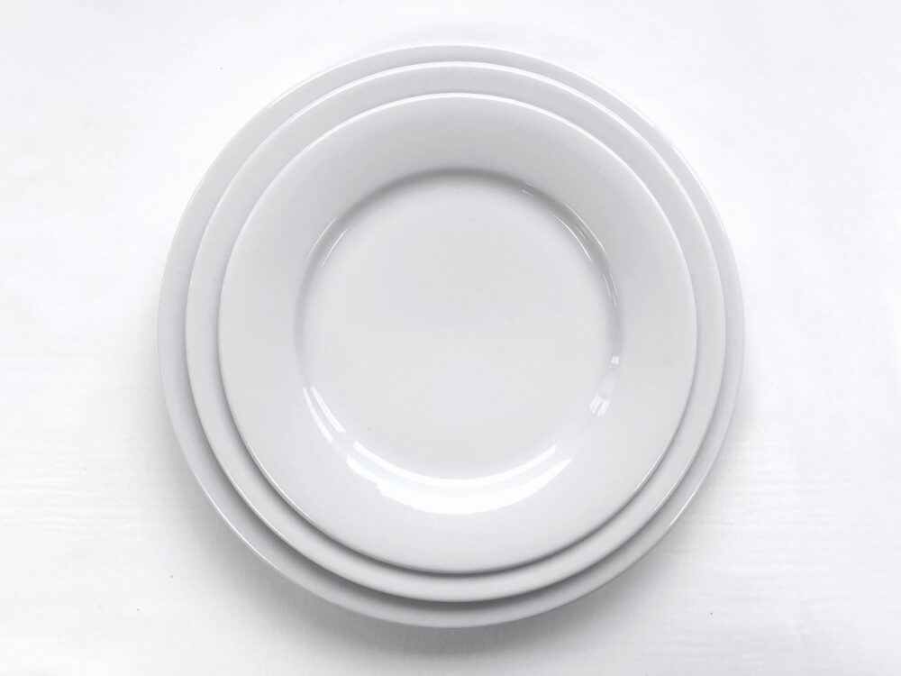 Assiette classique 3 tailles