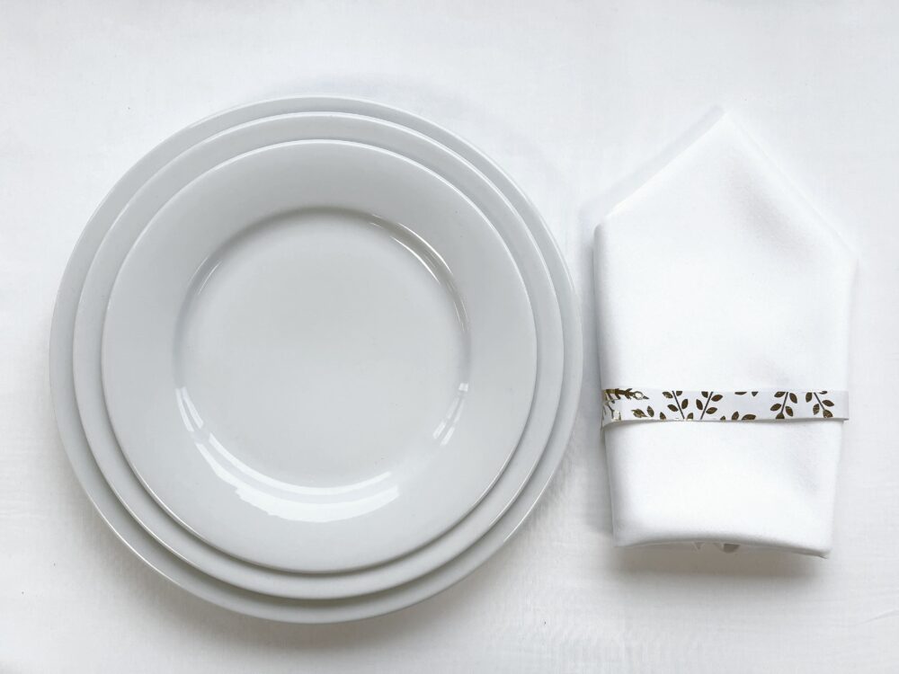 Assiette classique 3 tailles